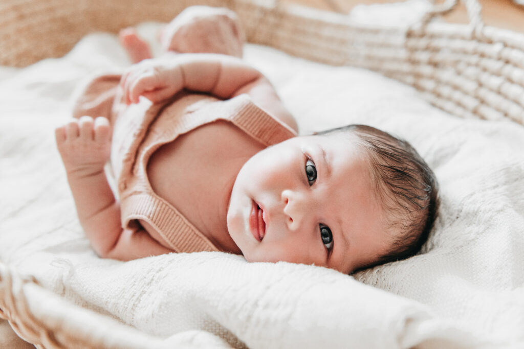 a baby in her newborn photography session in walnut creek